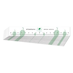 ELLEEBANA Brow measuring tape 25 pack
